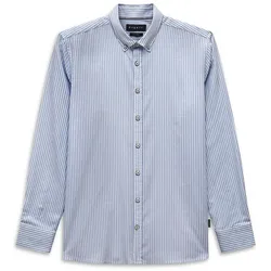 Hemd Modern Fit Bugatti blau, 45/46