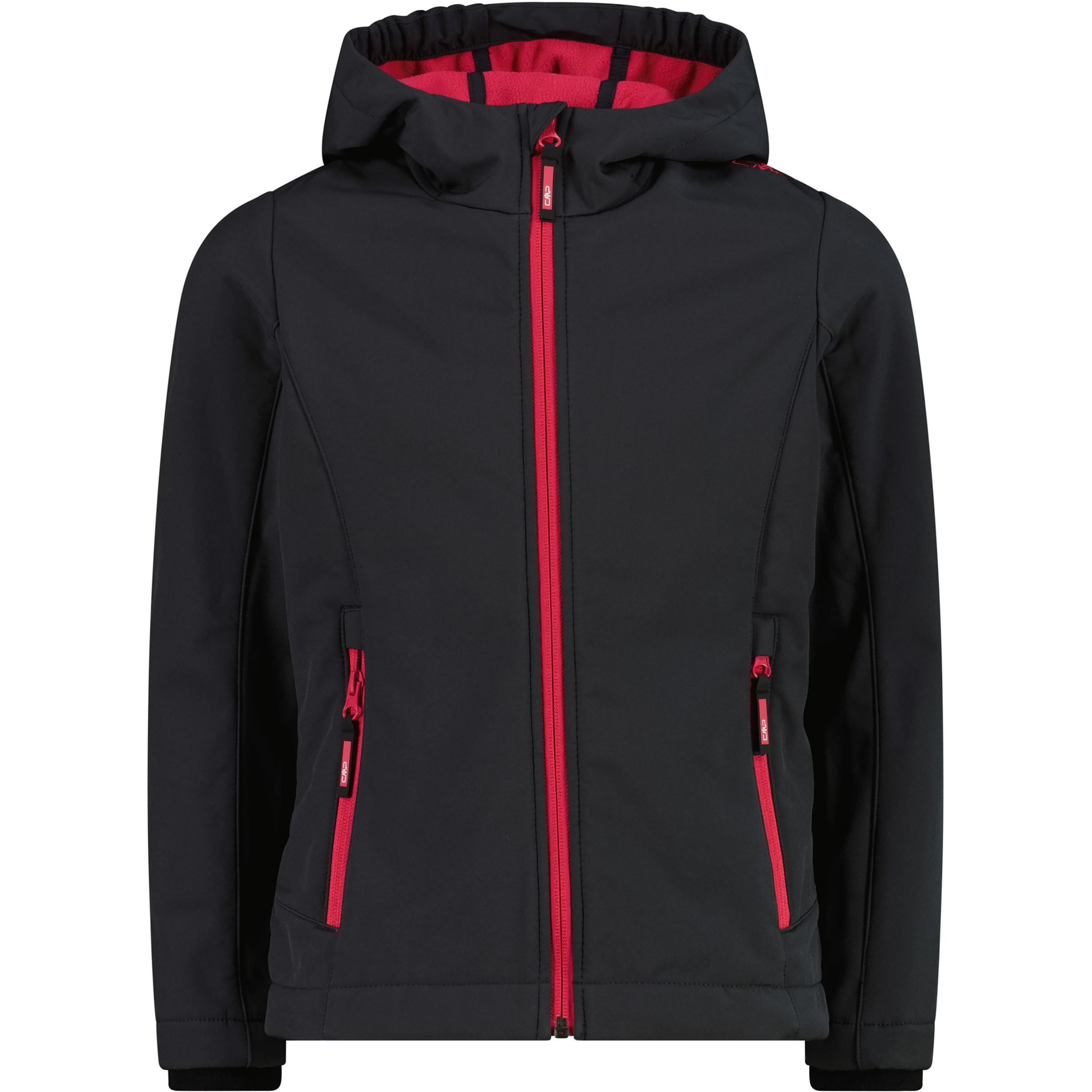 CMP Softshell Kinder Softshelljacke schwarz Größe 152 Trekking Wasserabweisend Wasserabweisend