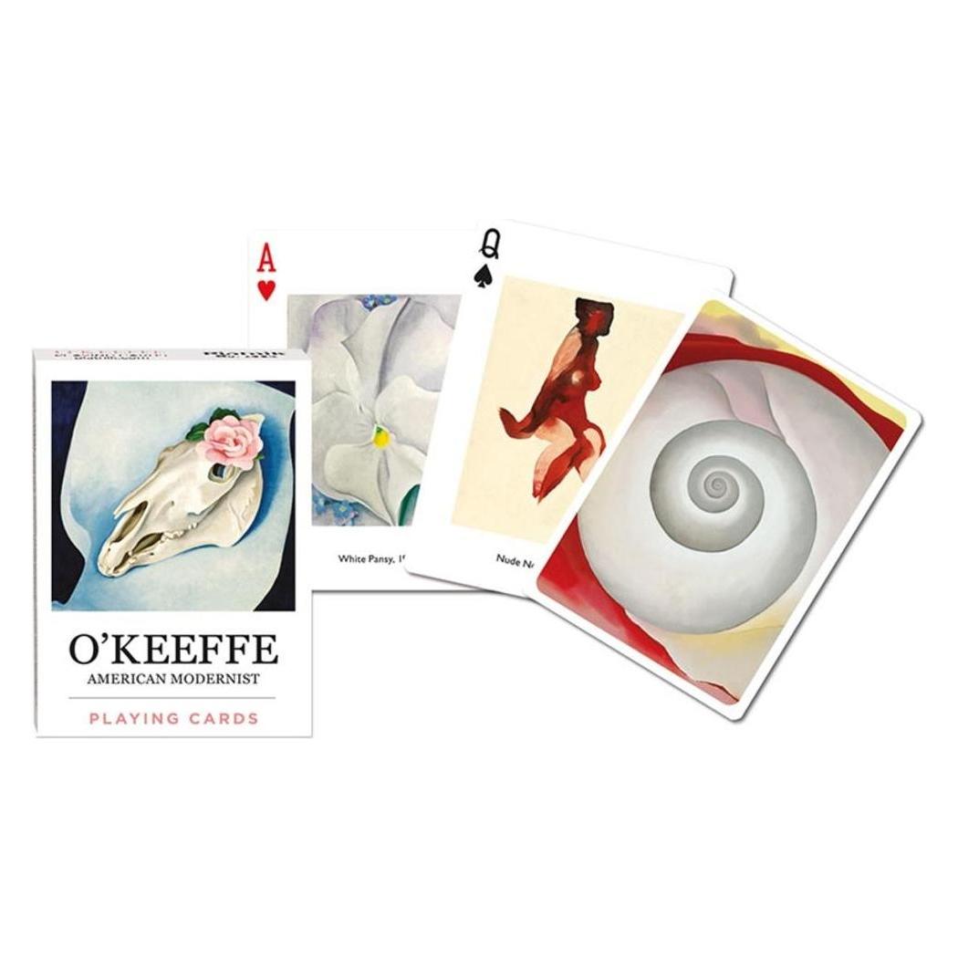 Piatnik Poker, Georgia O'Keeffe (Deutsch, 2 - 4 Spieler) (168413)