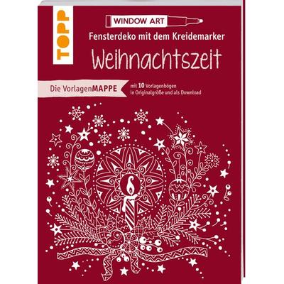 Vorlagenmappe Fensterdeko mit dem Kreidemarker - Weihnachtszeit, Taschenbuch von Ursula Schwab, Frechverlag GmbH, 978-3-7724-7174-2