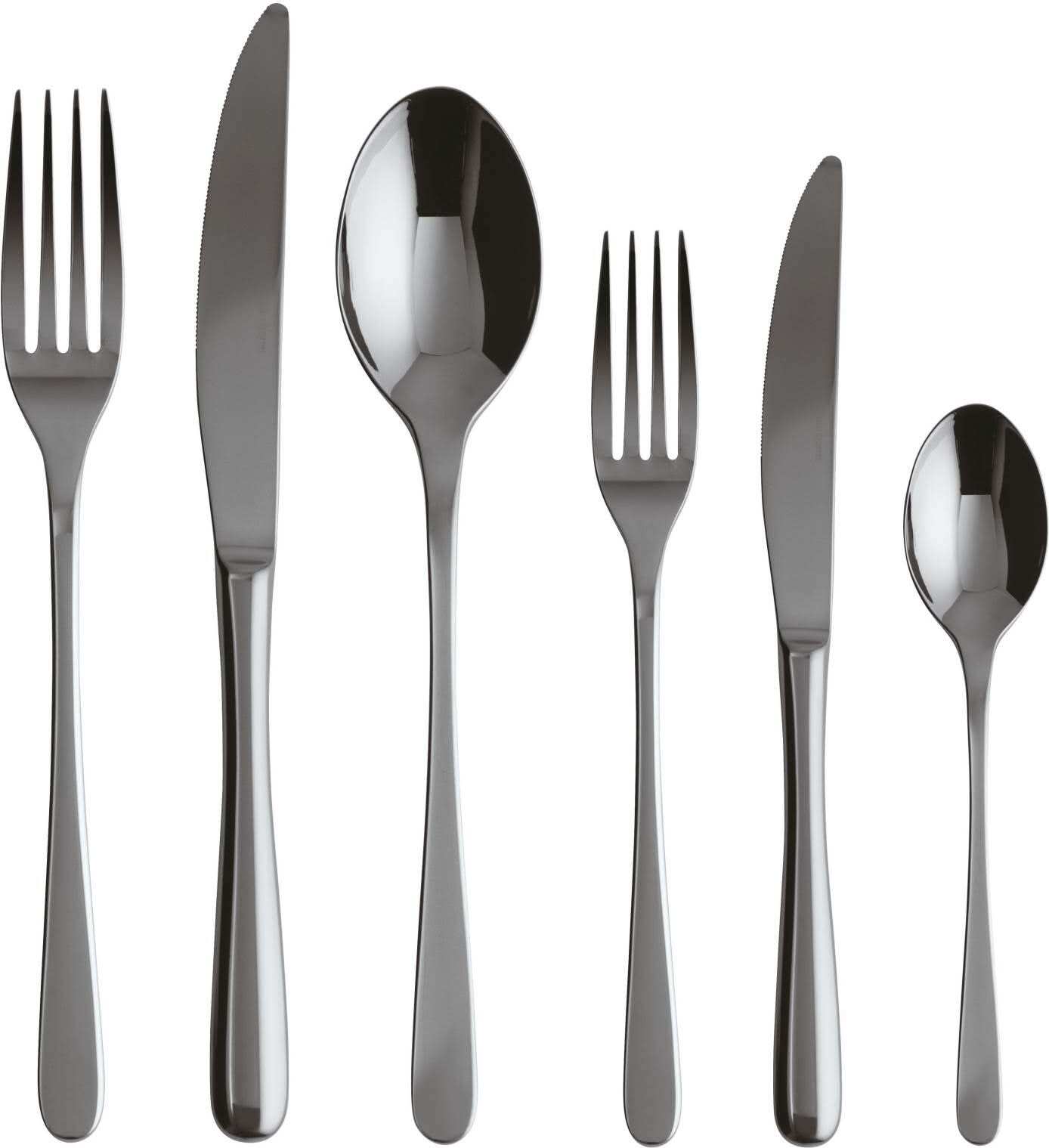 Sambonet Besteckset Taste - Schwarz - 36-teilig / 6 Personen