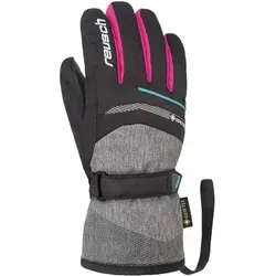 REUSCH Jungen Skihandschuhe "Bolt GTX®", Größe 4 in Grau Grau