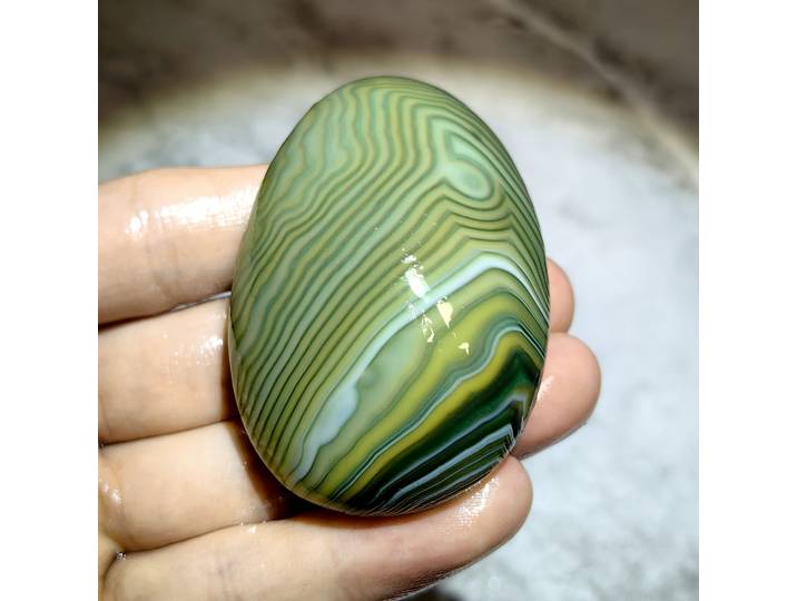 Agate naturelle pure à texture oeil de chat – Pierre brute pour amulettes DIY, Reiki des chakras, bonne fortune et protection contre les énergies négatives