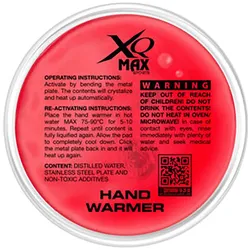 XQ Max Handwärmer red