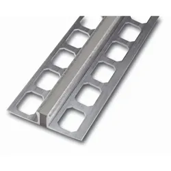 Dehnfugenprofil Aluminium Einlage grau - 11,0 mm