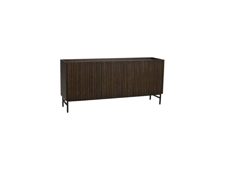 Design Sideboard „Halifax“ 160 x 75 cm – Dunkelbraun Eiche Rowico