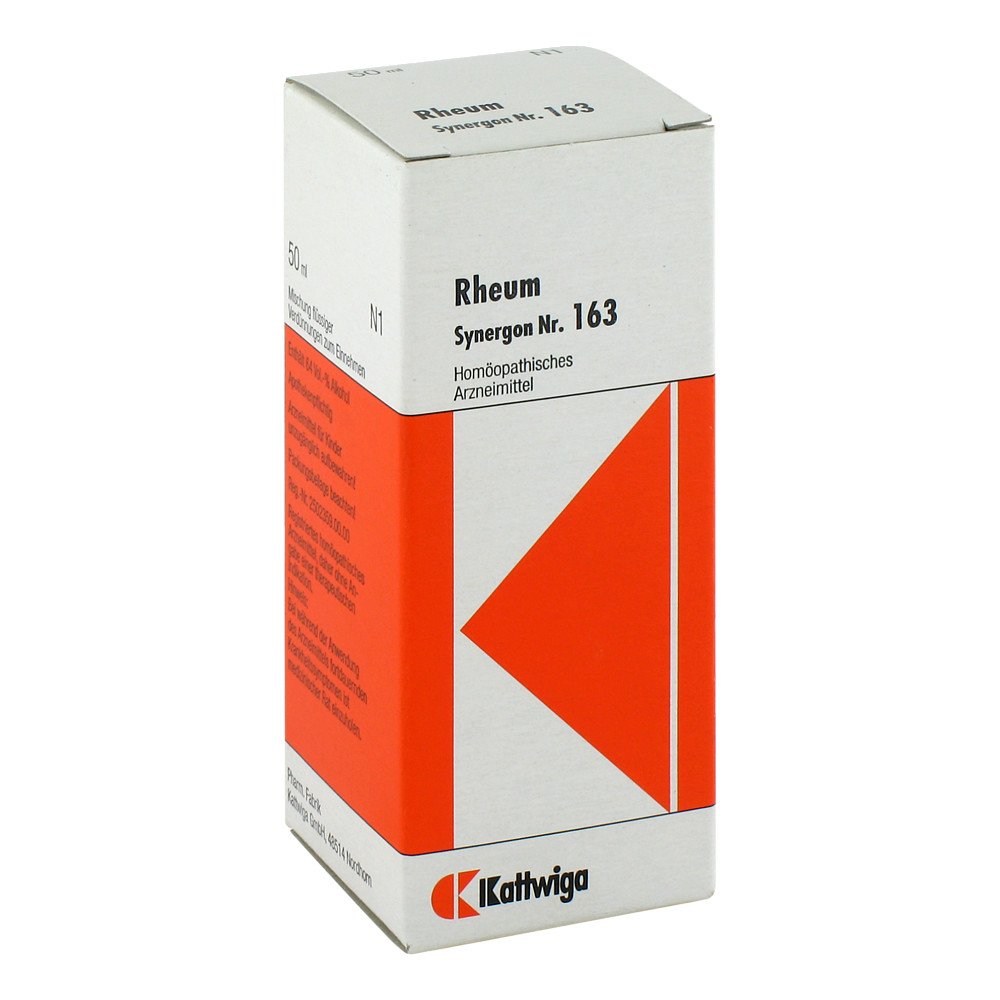 Kattwiga Arzneimittel GmbH Synergon 163 Rheum Tropfen 01856542