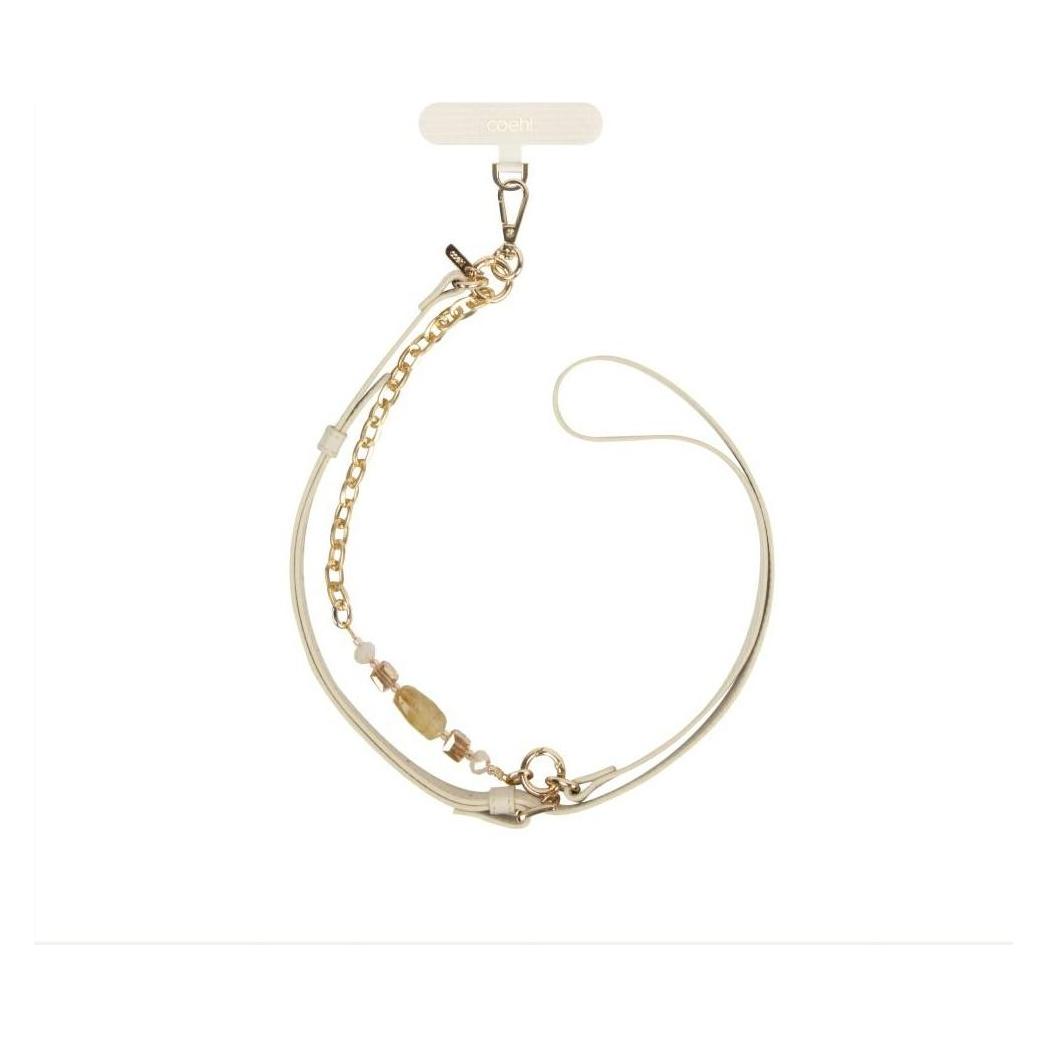 Uniq Universal 2-in-1 phone lanyard Coehl Caryne cream (UNIQ-CARYNE2IN1-CREAM)
