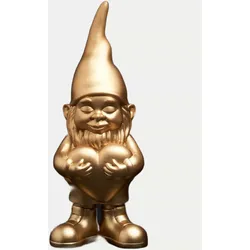Gartenzwerg Lover - H 12cm Gold