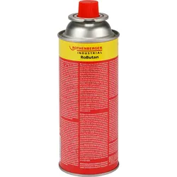 ROTHENBERGER Industrial RoButan Gaskartusche 220 g / 393 ml Bajonett MSF-1A Ventilgaskartusche 4 Stück - 1000003758