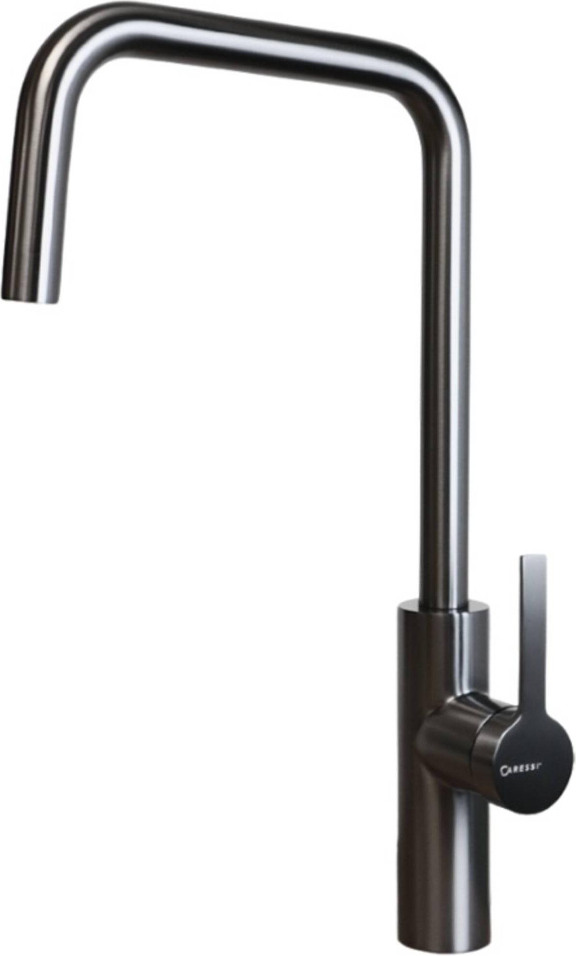 Caressi Eco keukenmengkraan hoekig met koude start gun metal