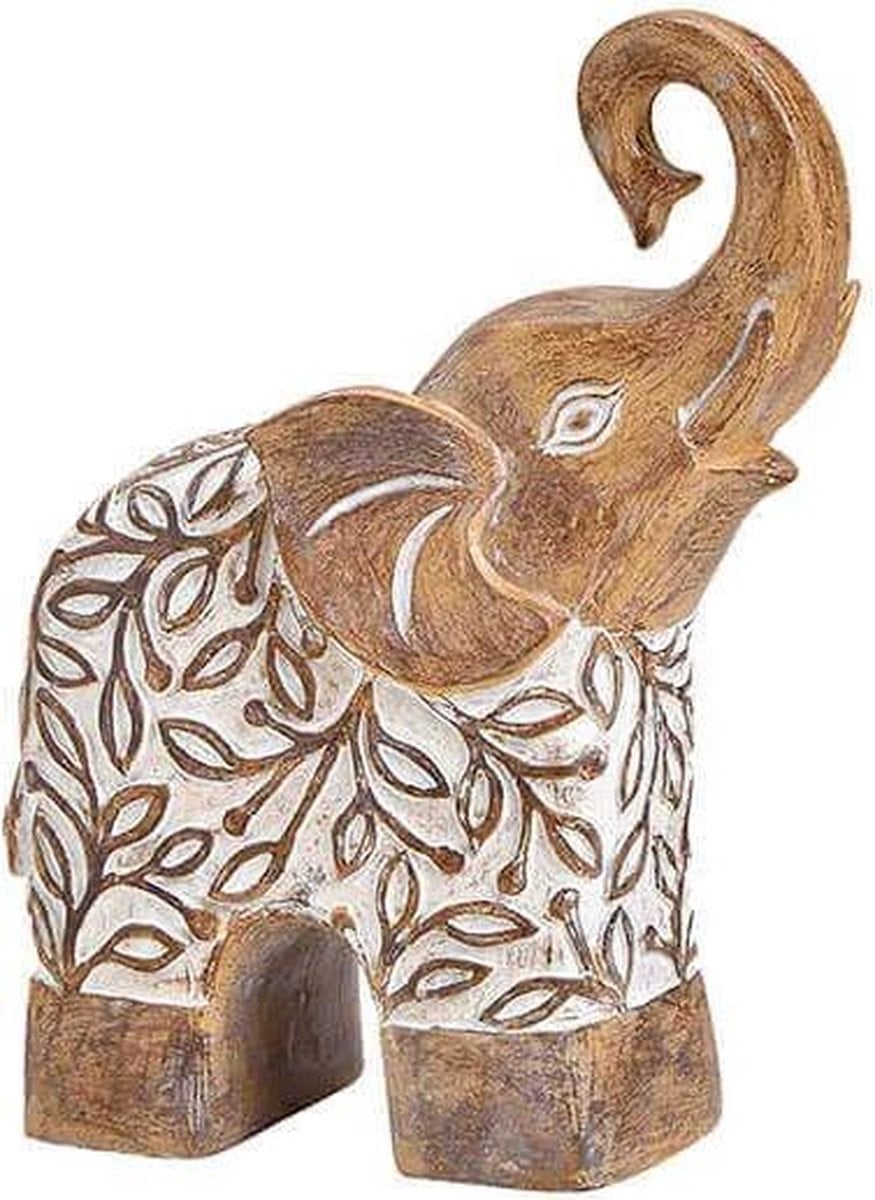Olifant Decoratie Beeld voor op tafel - 25 cm