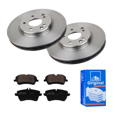ATE Bremsensatz, Scheibenbremse 1420-22121 Vorderachse belüftet 300mm 28mm für Mercedes Chrysler