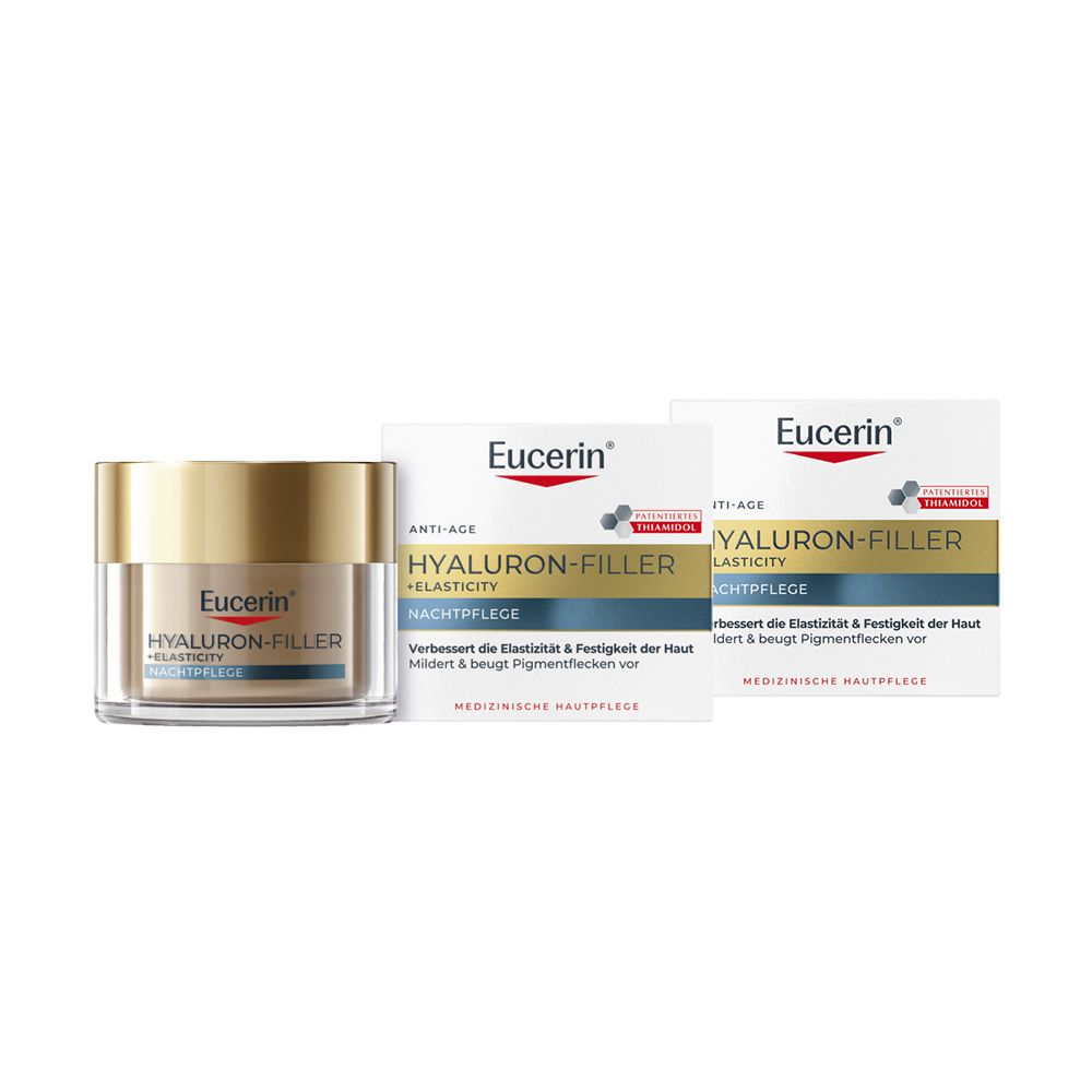 2x Eucerin AA Elas+Fill Nacht 2x50 ml Nachtcreme