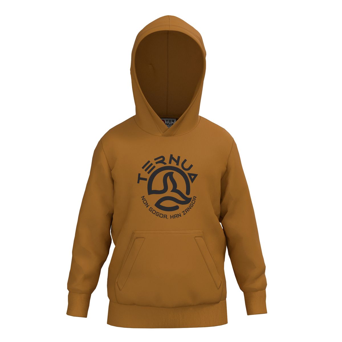 Ternua Botwood Hoody K golden brown (1328) 12 1263796-1328-12