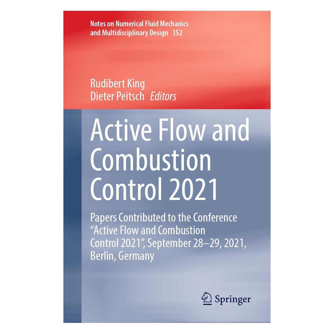 Springer Active Flow and Combustion Control 2021 (Englisch, Hardcover, Dieter Peitsch, Rudibert King) (9783030907266)