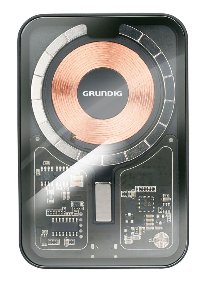 GRUNDIG Powerbank in Schwarz - 5000mAh - onesize