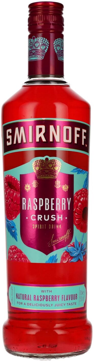 Smirnoff Vodka RASPBERRY CRUSH Spirit Drink 25% Vol. 0,7l