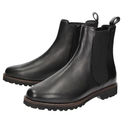 Stiefelette SIOUX "Meredith-750-H", Damen, Gr. 38 (UK 5), schwarz, Schuhe Stiefelette