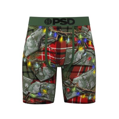Boxershorts PSD "BALLER SZN . Herren", Herren, Gr. M, bunt (multi), 88% Polyester, 12% Elasthan, Unterhosen