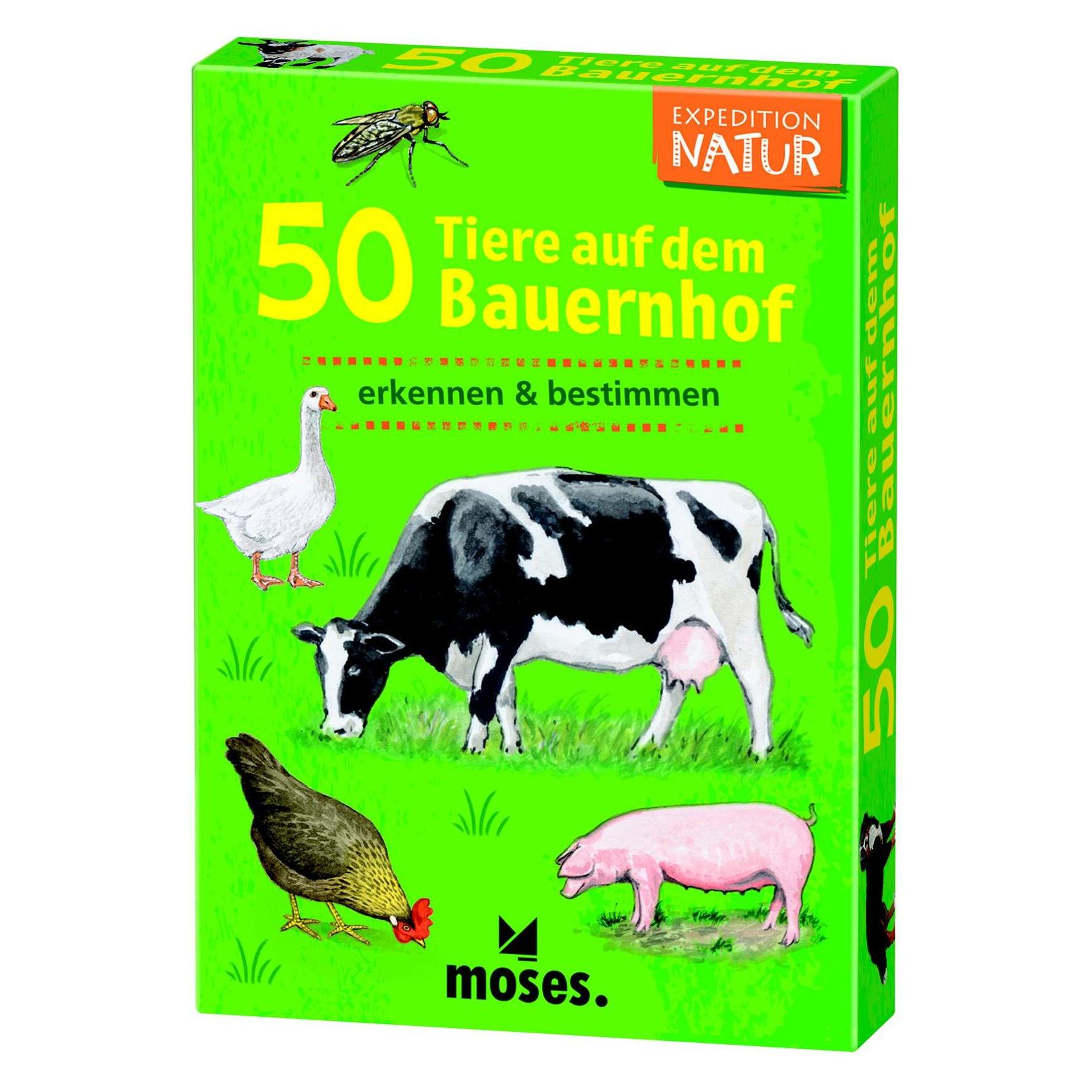 Moses 50 Tiere auf dem Bauernhof (Deutsch) (9886)