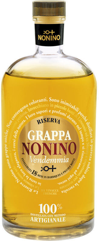 Nonino Grappa Riserva 'Vendemmia' 18 Mesi