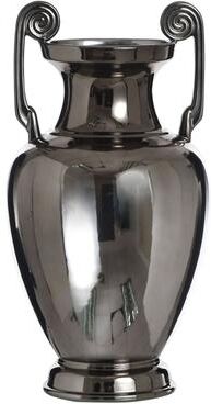 "StyleCraft Dann Foley Lifestyle - Alexander Ceramic Vase - 9.5""W x 9.5""D x 18""H - Metallic"