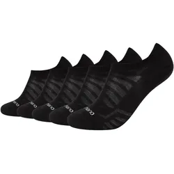 5er Pack camano Mesh Ventilation No Show Füßlinge 9999 - black 35-38