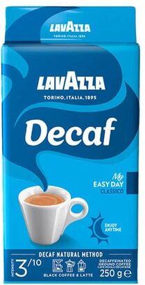 Lavazza - Decaf Classico Gemahlener Kaffee – 250 G - MaxiCoffee