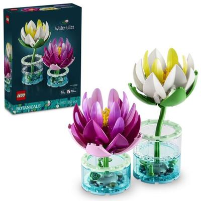 LEGO Botanicals 11511 Seerosen, Kinderzimmer Deko zum Bauen