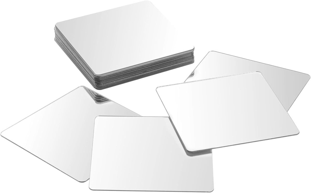 Zelfklevende acryl spiegeltegels voor wanddecoratie