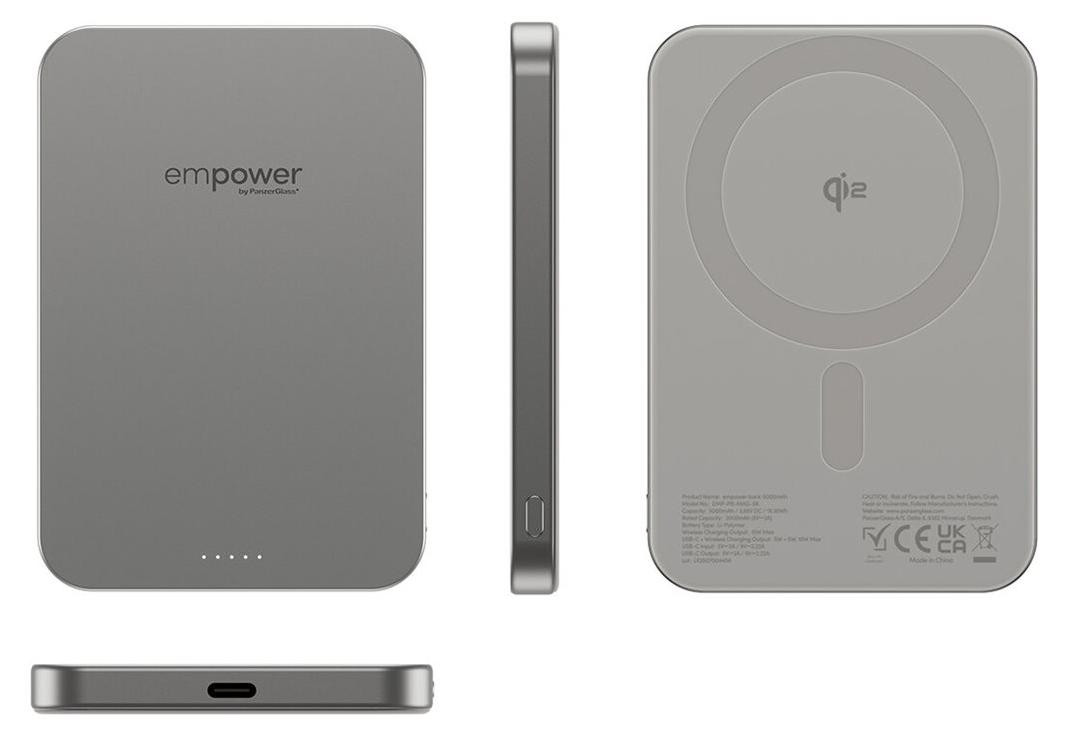 PanzerGlass Empower Bank 5000mAh Titanium