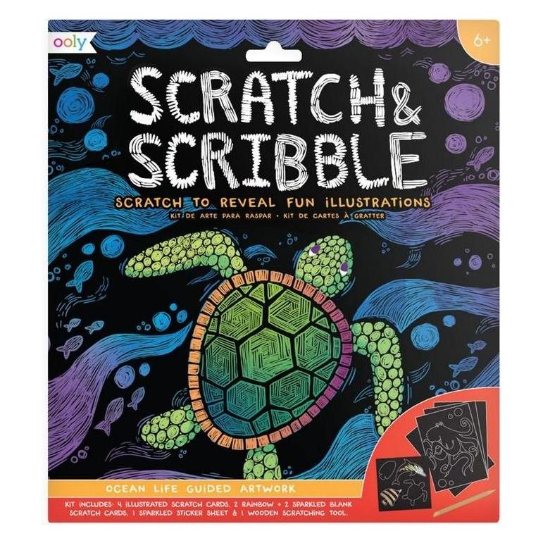 Kolorowe Baloniki Bunte Scratch & Scribble-Ballons in einer Unterwasserwelt (Deutsch) (323334)