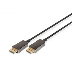 Digitus DisplayPort AOC Hybrid Glasfaserkabel Typ M/M 15m