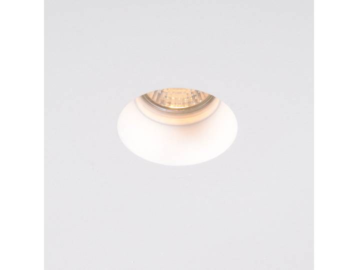 Spot encastrable intelligent blanc 13cm rond avec Wifi GU10 50mm