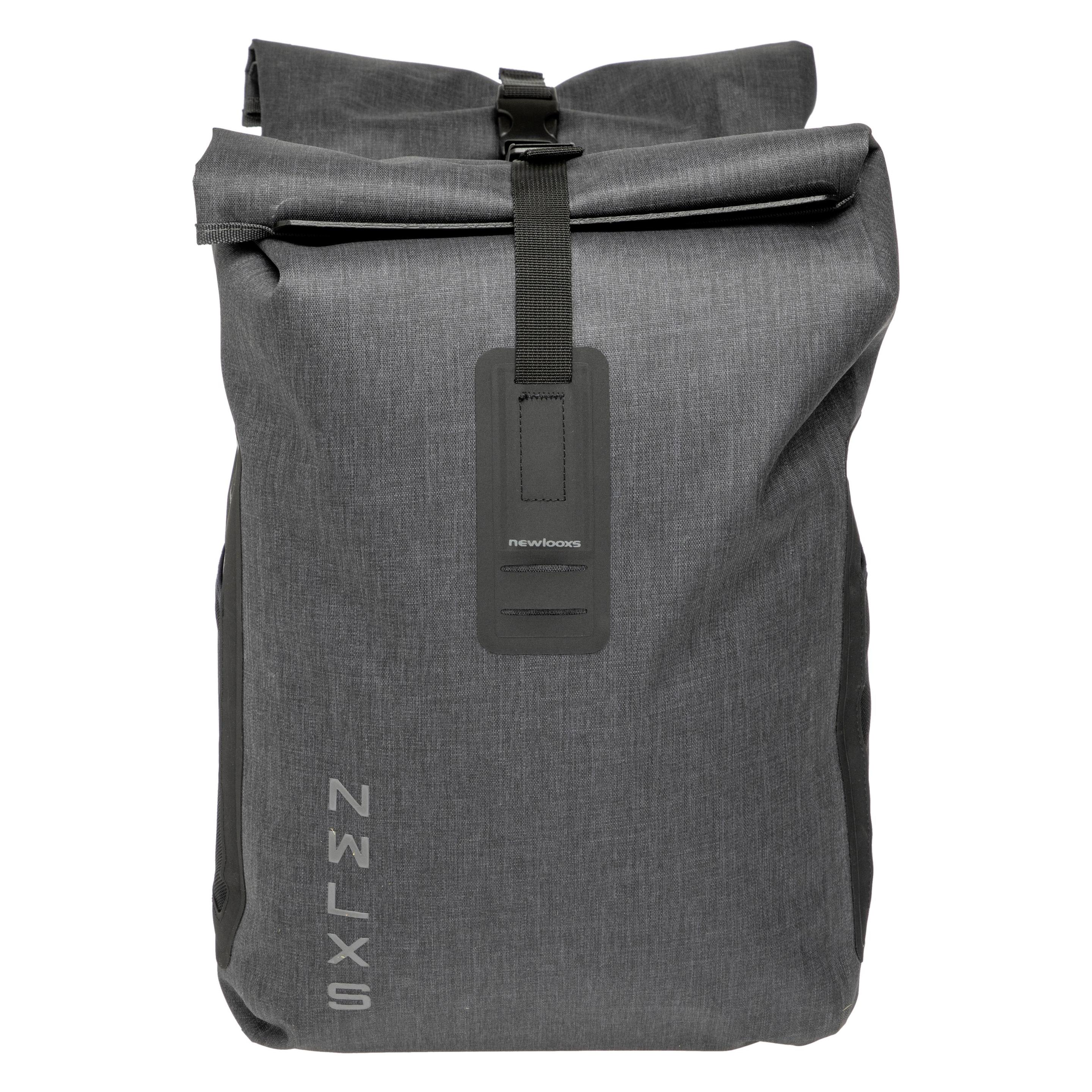 New Looxs Tasche Varo Double Pannier Rt Grey 40l (40 l, Gepäckträgertasche) (509972)