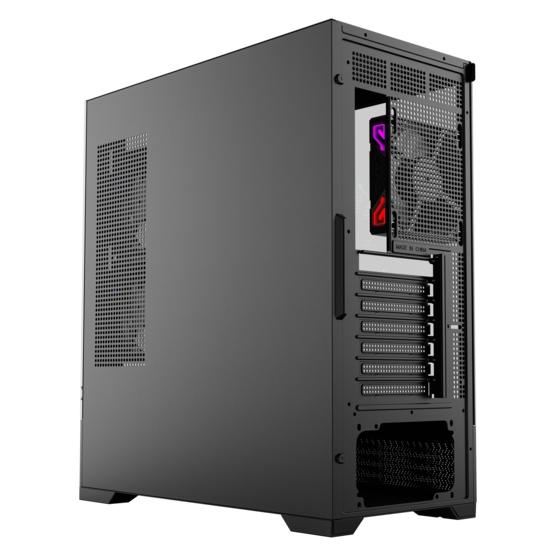 xyz Boitier Moyen Tour ATX Aurorax 100 Pro ARGB avec panneau vitré (Noir) (ATX, ITX, mATX) (X-CS-AUROPRO-B)