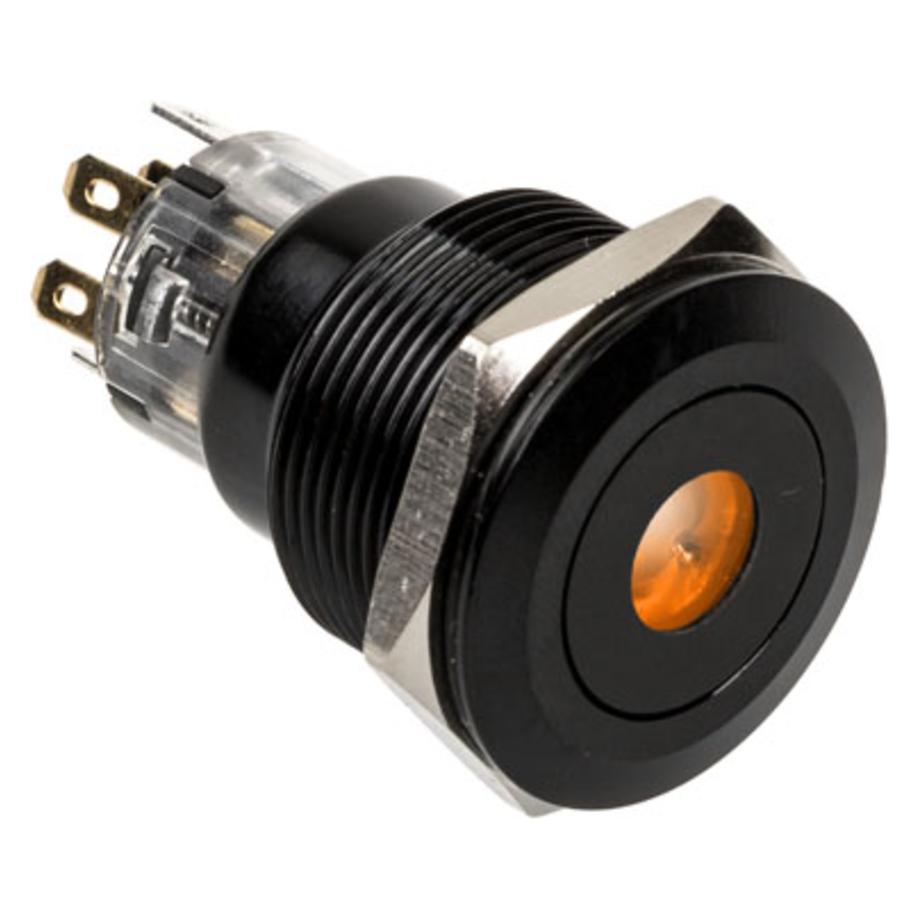 DimasTech Vandalismusschalter/-taster 22mm, Blackline Dot - RGB (PD219)