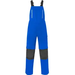 Latzhose "20295" Shift - 55 - kornblau/dunkelgrau