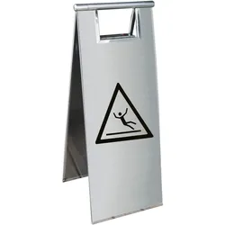 Viso, Sicherheitskennzeichnung, PSG680X Bake aus Inox für Rutschiger Boden B x H 230 mm 600