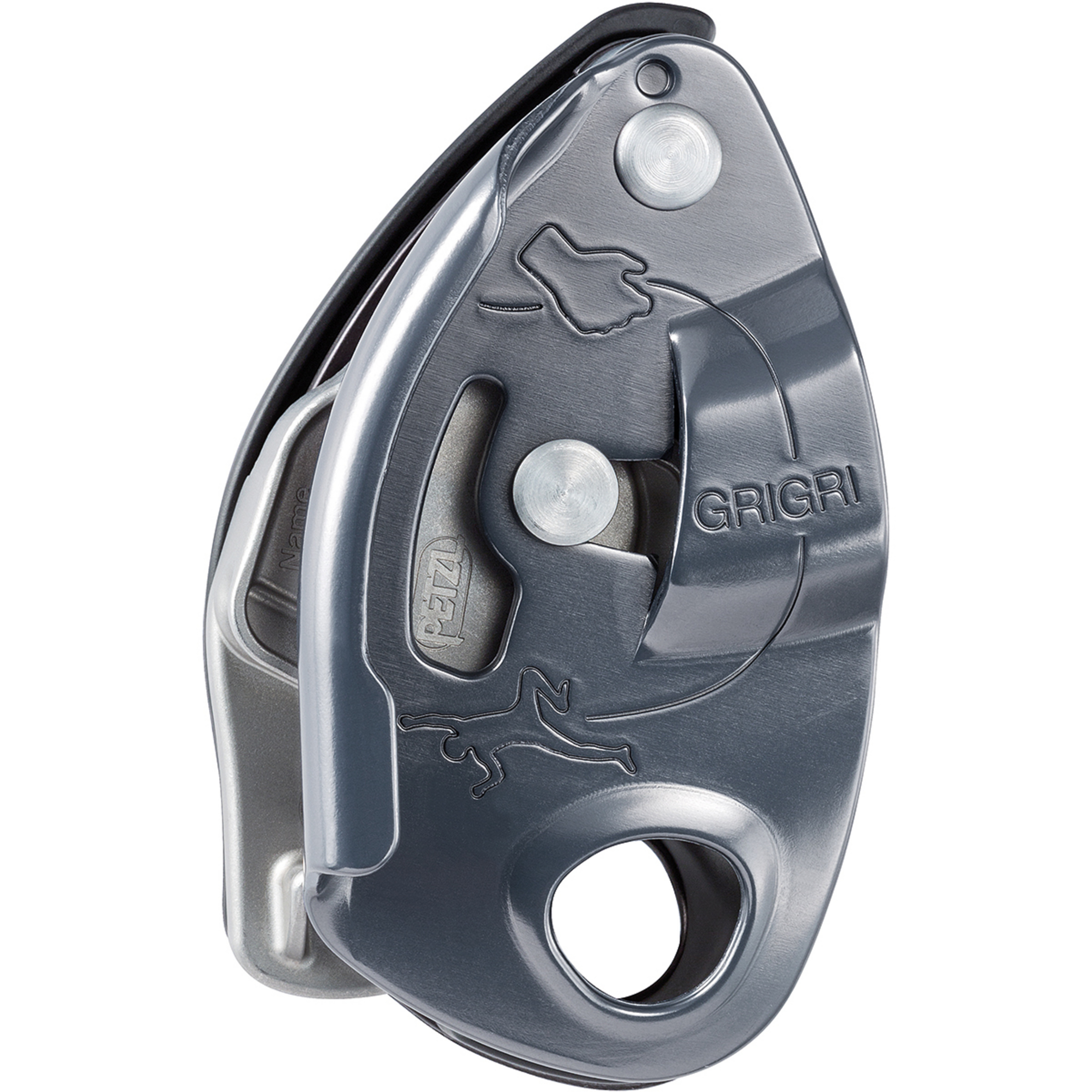 Petzl Grigri Sicherungsgerät Sicherungsgeräte grau Sportklettern