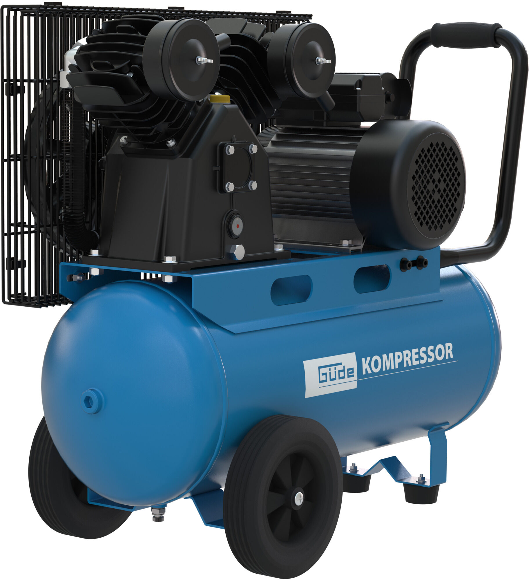 GÜDE Kompressor »415/10/50«, 2-Zylinder-V-Aggregat