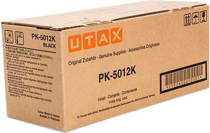 UTAX PK5012K Toner Cartridge, 12.000 pagina's, zwart