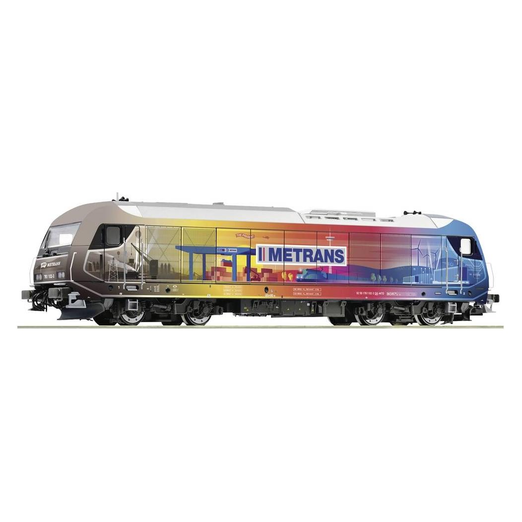 Roco H0 Ro Diesellok 761 102-3, Metrans (Dcc) (Spur H0) (7310049)
