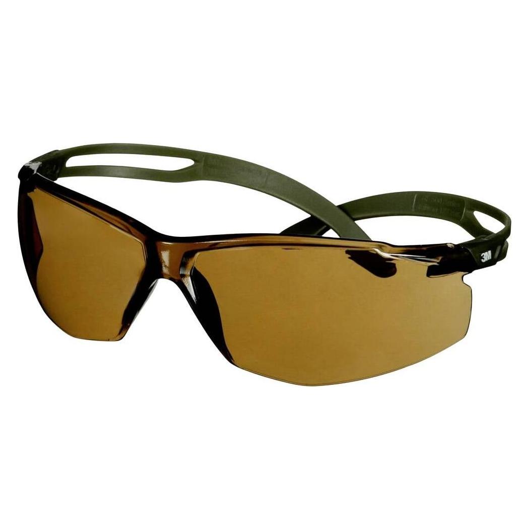 3M SecureFit SF505SGAF-DGR Schutzbrille mit Antibeschlag-Schutz Grün (SF505SGAF-DGR)