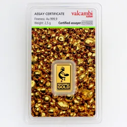 Goldbarren 2,5g "Auropelli" Responsible-Gold