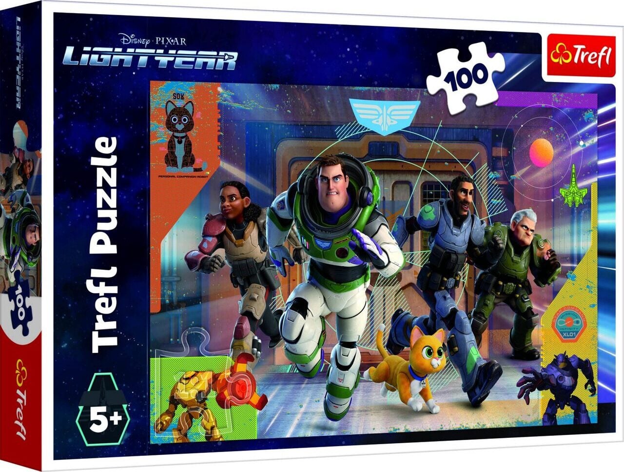 Trefl Puzzel Buzz Rakeťák, 100 stukjes