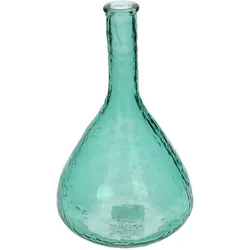 Vase RECYCLED petrol (DH 15x25 cm) - DH 15x25 cm