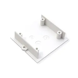 BACHMANN Rahmen Blind mit Anschraubdome weiss