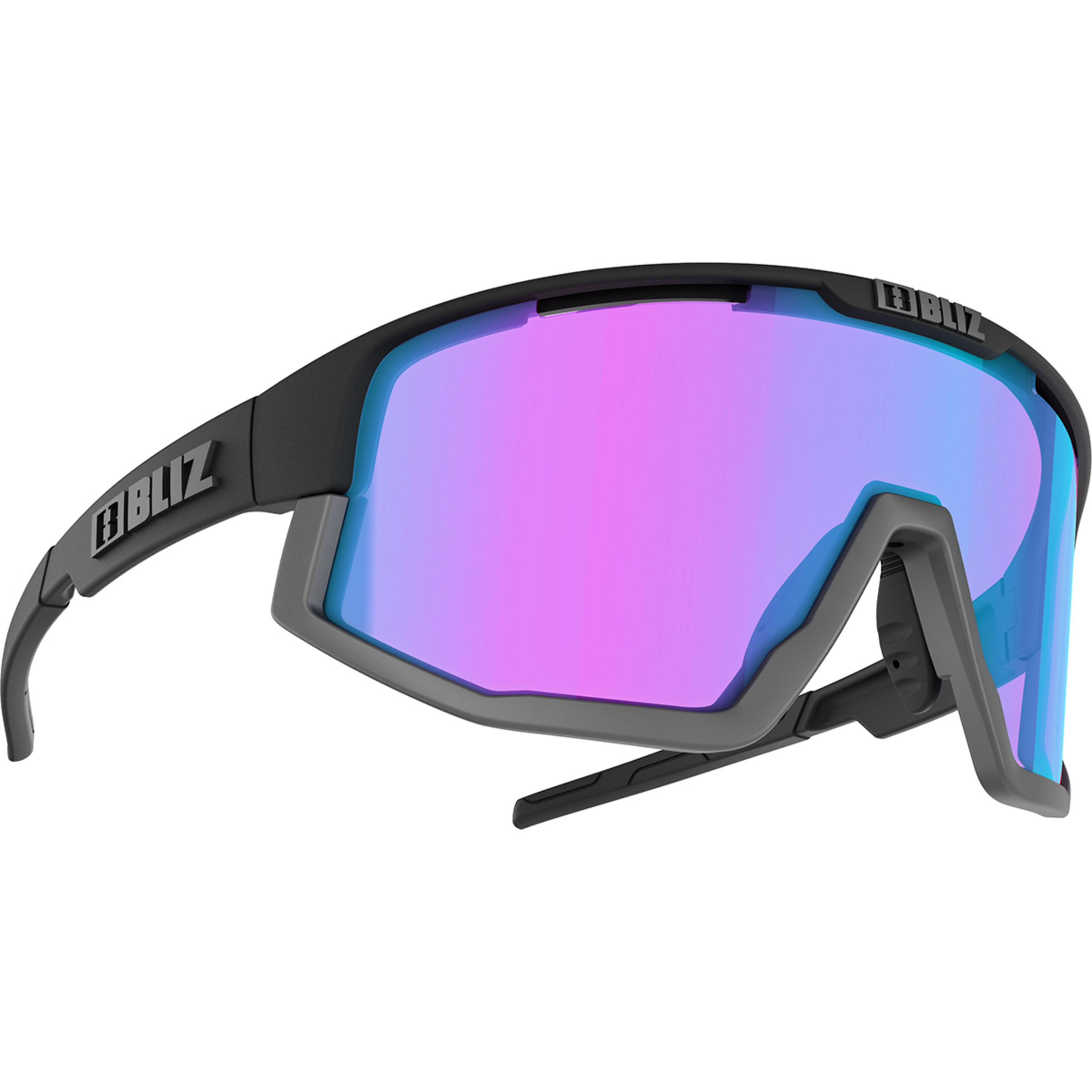 Bliz Vision Nordic Light Sportbrille Sportbrillen & Sportsonnenbrillen schwarz Bergsteigen | Trailrunning | Mountainbike